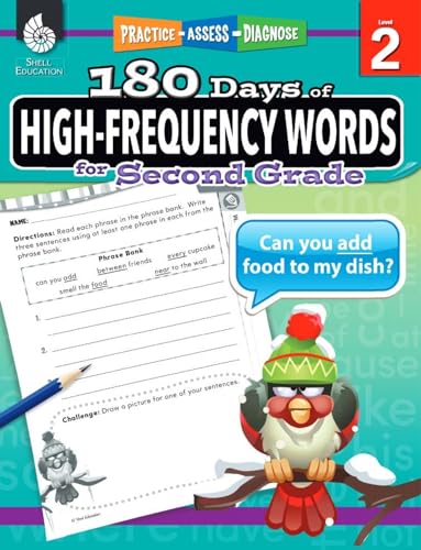 180 Days of High-Frequency Words for Second Grade: Practice, Assess, Diagnose
180 Days of High-Frequency Words for Second Grade: Practice, Assess, Diagnose