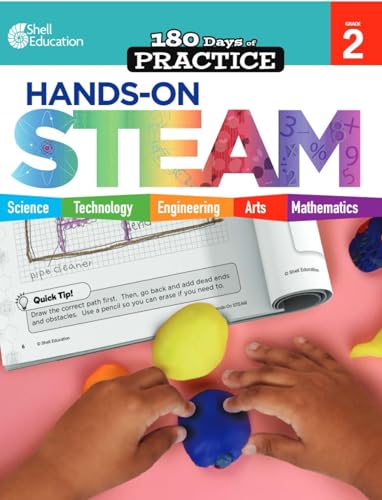 180 Days: STEM/STEAM for 2nd Grade Practice Workbook for Classroom and Home, Cool and Fun Practice Created by Teachers (180 Days of Practice)
180 Days: STEM/STEAM for 2nd Grade Practice Workbook for Classroom and Home, Cool and Fun Practice Created by Teachers (180 Days of Practice)