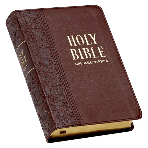 KJV Holy Bible, Compact Large Print Faux Leather Red Letter Edition - Ribbon Marker, King James Version, Chestnut Brown
KJV Holy Bible, Compact Large Print Faux Leather Red Letter Edition - Ribbon Marker, King James Version, Chestnut Brown