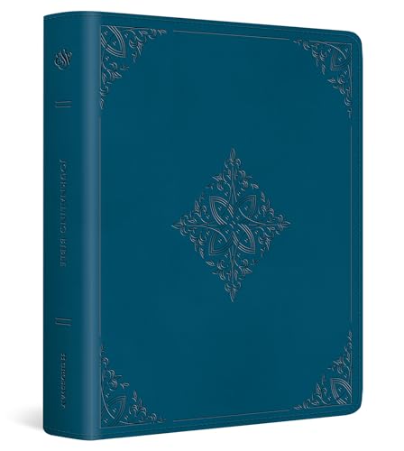 ESV Journaling Bible (TruTone, Deep Teal, Fleur-de-lis Design)