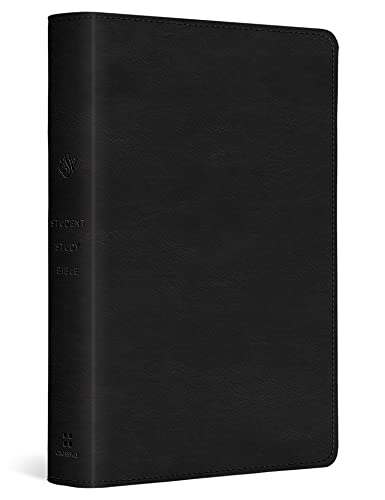 ESV Student Study Bible (Trutone, Black) (Leather / Fine Binding)