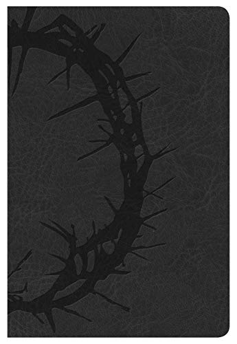 NKJV Large Print Personal Size Reference Bible, Charcoal LeatherTouch