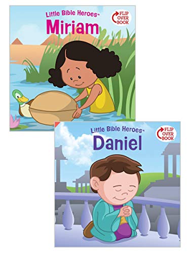 Miriam/Daniel Flip-Over Book (Little Bible HeroesTM)
