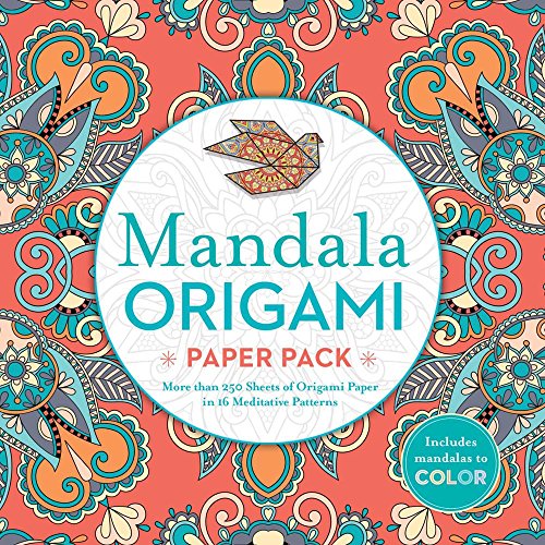 Mandala Origami Paper Pack : More Than 250 Sheets of Origami Paper in 16 Meditative Patterns
Mandala Origami Paper Pack : More Than 250 Sheets of Origami Paper in 16 Meditative Patterns