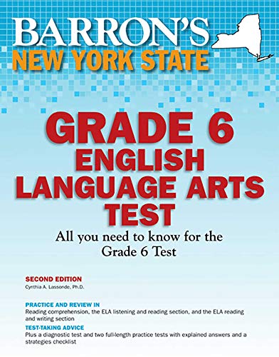 New York State Grade 6 English Language Arts Test (Barron's Test Prep NY)