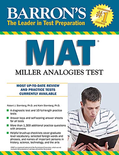Barron's MAT, 11th Edition: Miller Analogies Test