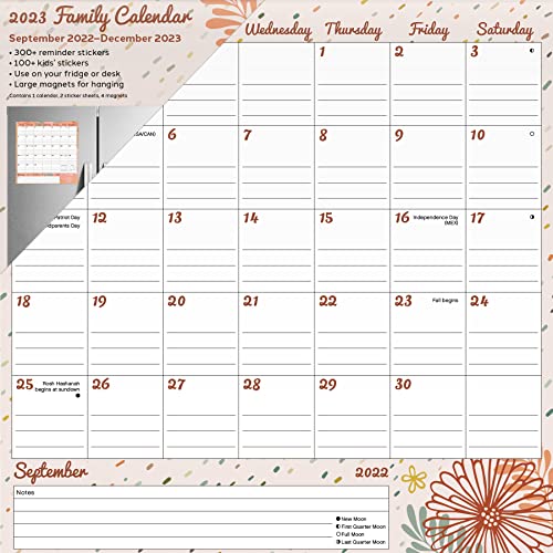 2023 Family Magnetic Family Calendar