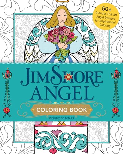 Jim Shore Angel Coloring Book: 50+ Glorious Folk Art Angel Designs for Inspirational Coloring
Jim Shore Angel Coloring Book: 50+ Glorious Folk Art Angel Designs for Inspirational Coloring