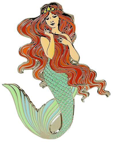Mermaid - Hard Enamel Pin (Cloisonne Pin)