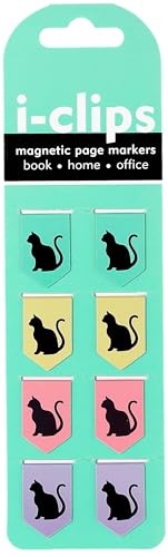 Black Cats i-clips Magnetic Page Markers (Set of 8 Magnetic Bookmarks)
Black Cats i-clips Magnetic Page Markers (Set of 8 Magnetic Bookmarks)