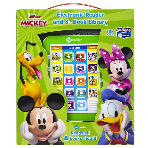 Disney Mickey Mouse - Me Reader Electronic Reader and 8 Sound Book Library - PI Kids
Disney Mickey Mouse - Me Reader Electronic Reader and 8 Sound Book Library - PI Kids