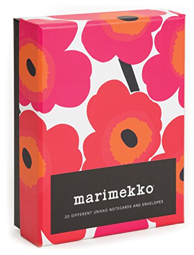 Marimekko Notes: 20 Different Unikko Notecards and Envelopes by Marimekko