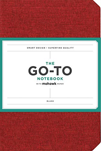 Go-to Notebook With Mohawk Paper : Brick Red Blank