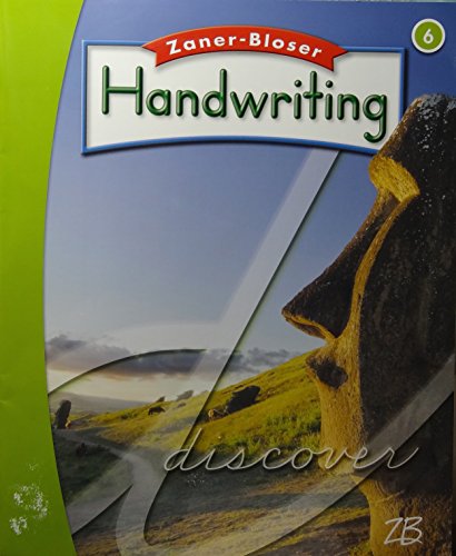 Zaner-Bloser Handwriting 2016: Grade 6 Student Edition