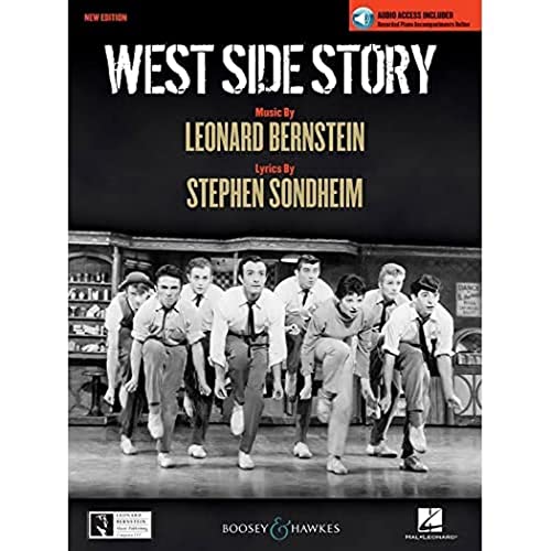 West Side Story Piano/Vocal Selections with Piano Accompaniment Recording Book/Online Audio
West Side Story Piano/Vocal Selections with Piano Accompaniment Recording Book/Online Audio