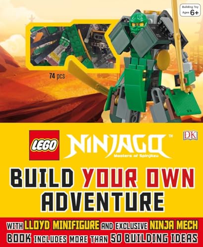 LEGOÂ® NINJAGO: Build Your Own Adventure: With Lloyd Minifigure and Exclusive Ninja Merch, Book I...
