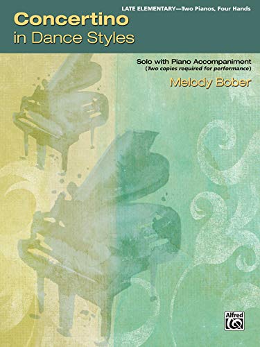 Concertino in Dance Styles: Solo with Piano Accompaniment (Student Concertos)