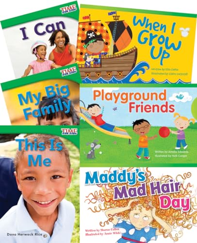 Teacher Created Materials - Classroom Library Collections: Me, Myself, and I - 6 Book Set - Grade 1 - Guided Reading Level B