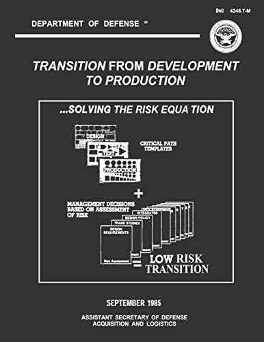 Transition from Development to Production : Solving the Risk Equation