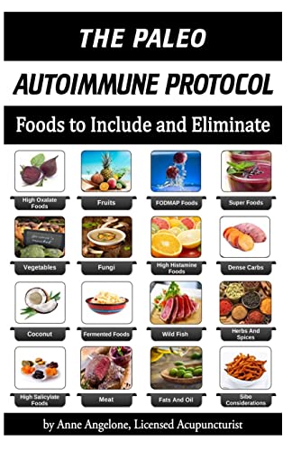 The Paleo Autoimmune Protocol: Quick Reference Food Chart in Black and White