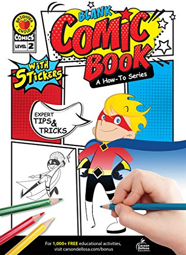 Blank Comic Book: A How-To Series Level 2 (Brighter Child Comics, Level 2)