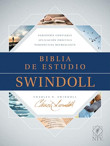 Biblia de estudio Swindoll NTV (SentiPiel, Café/Café claro) (Spanish Edition)