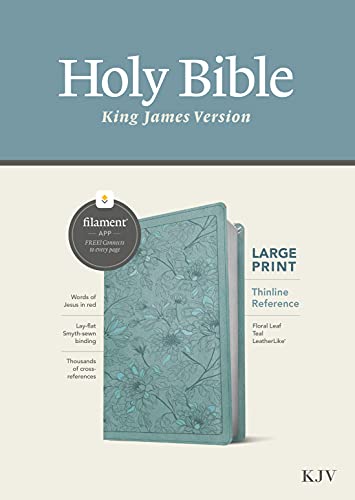 KJV Large Print Thinline Reference Bible, Filament-Enabled Edition