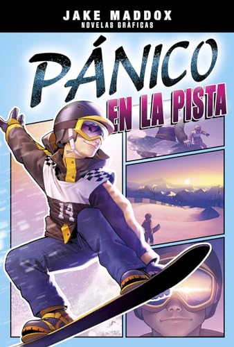 Pnico en la pista (Jake Maddox Novelas grficas) (Spanish Edition)