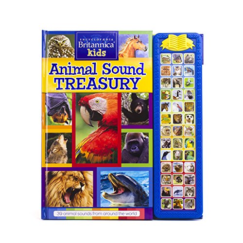 Encyclopedia Britannica Kids - Animal Sound Treasury Book - PI Ki