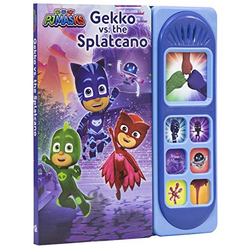 PJ Masks - Gekko vs. The Splatcano Sound Book - PI Kids (Play-A-Sound)