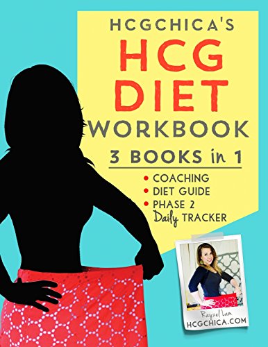 HCGChica's HCG Diet Workbook: 3 Books in 1 - Coaching, Diet Guide, and Phase 2 Daily Tracker: Volume 1 (HCG Diet Workbooks)
HCGChica's HCG Diet Workbook: 3 Books in 1 - Coaching, Diet Guide, and Phase 2 Daily Tracker: Volume 1 (HCG Diet Workbooks)