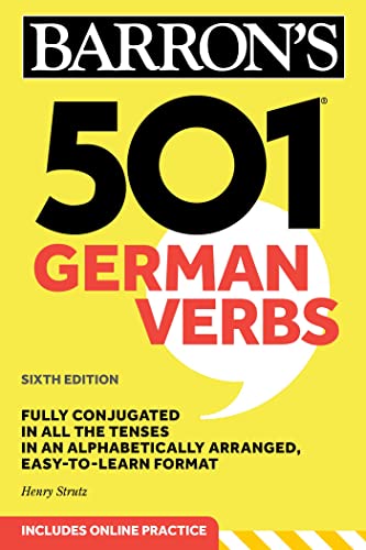 501 German Verbs, Sixth Edition (Paperback or Softback)