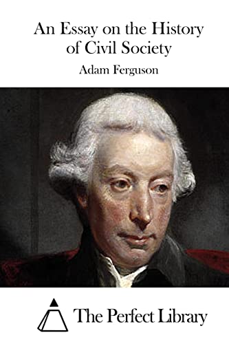 Ferguson essay on the history of civil society