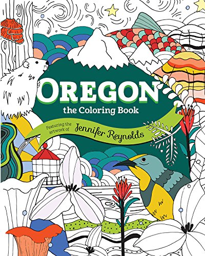 Oregon : The Coloring Book