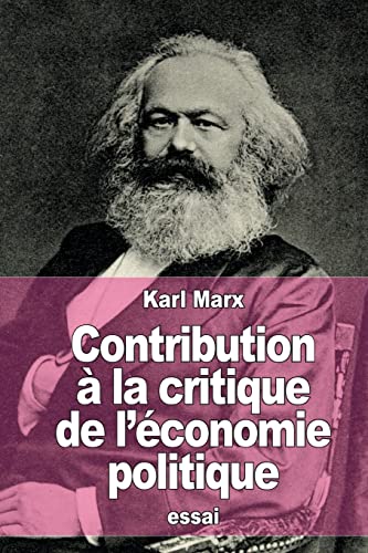 Contribution À La Critique De Léconomie Politique -Language: french