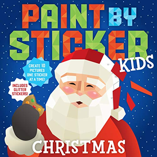 Paint by Sticker Kids: Christmas: Create 10 Pictures One Sticker at a Time! Includes Glitter Stickers
Paint by Sticker Kids: Christmas: Create 10 Pictures One Sticker at a Time! Includes Glitter Stickers