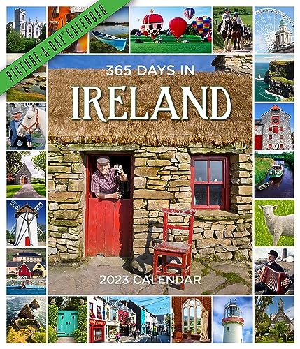 365 Days in Ireland Picture-A-Day Wall Calendar 2023: For Travelers-and Proud Irish Americans
365 Days in Ireland Picture-A-Day Wall Calendar 2023: For Travelers-and Proud Irish Americans
