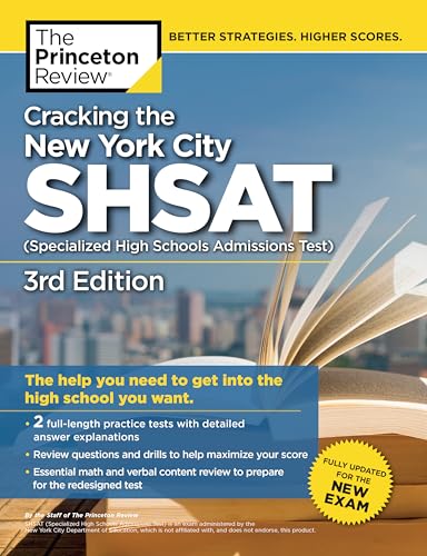 Princeton Review Cracking the New York City SHSAT