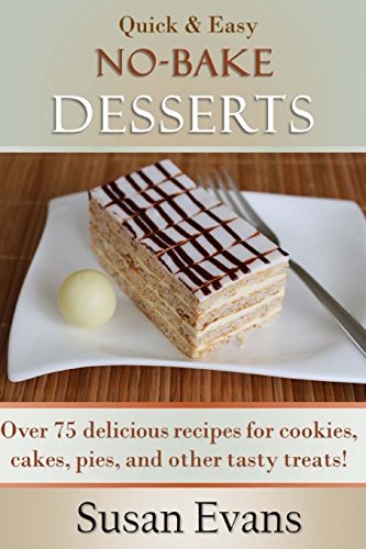 Quick & Easy No-Bake Desserts Cookbook: Over 75 delicious recipes for cookies, cakes, pies, and other tasty treats!
Quick & Easy No-Bake Desserts Cookbook: Over 75 delicious recipes for cookies, cakes, pies, and other tasty treats!