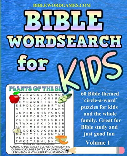 Kids Bible Word Search Puzzles : 60 Bible Themed Word Search Circle-a-word Puzzles on Bible Characters. Places, and Events
Kids Bible Word Search Puzzles : 60 Bible Themed Word Search Circle-a-word Puzzles on Bible Characters. Places, and Events