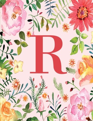 R: Monogram Initial R Notebook for Women, Girls and School, Pink Floral 8.5 x 11
R: Monogram Initial R Notebook for Women, Girls and School, Pink Floral 8.5 x 11