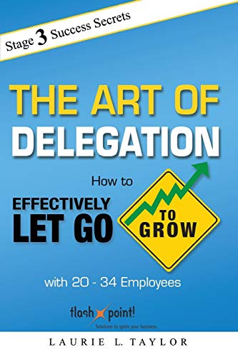 

Art of Delegation : How to Effectively Let Go to Grow With 20-34 Employees