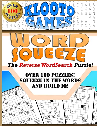 Klooto Games Word Squeeze: the Reverse Wordsearch Puzzle!