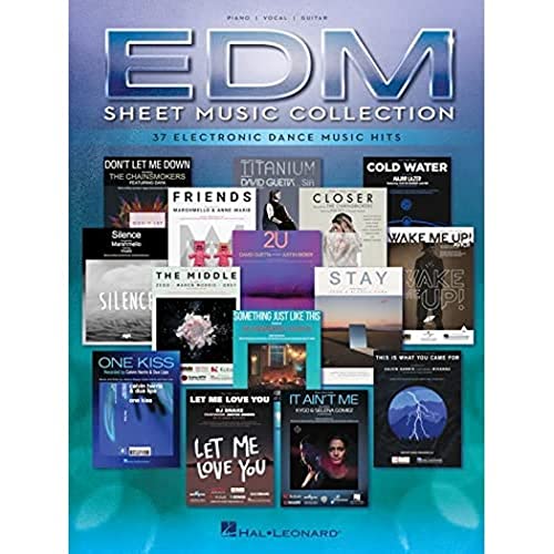 EDM Sheet Music Collection: 37 Electronic Dance Music Hits