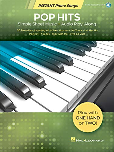 Pop Hits : Simple Sheet Music + Audio Play-Along