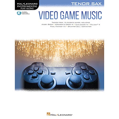 Video Game Music for Tenor Sax: Instrumental Play-Along Series
