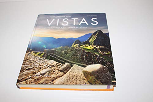 Vistas: Introduccion a la Lengua Espanola, Annotated Instructor Edition (6th Edition)