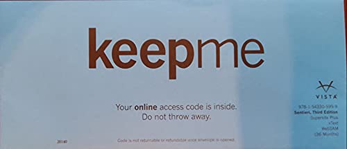 Sentieri, 3rd Edition, Supersite Plus, (vText) + WebSAM (36-month access) CODE ONLY