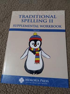 Traditional Spelling Supplemental Workbook
