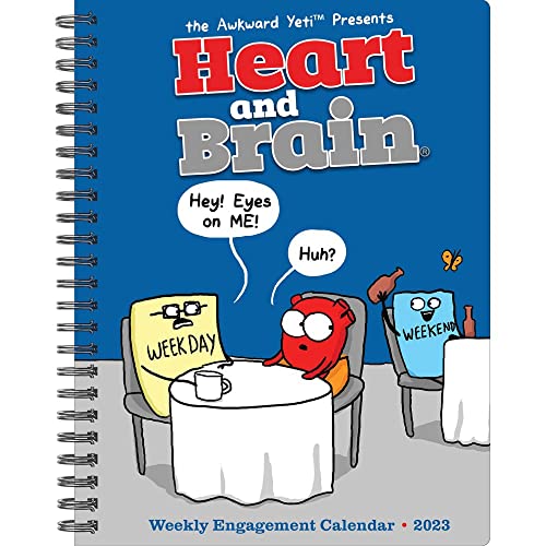 Heart & Brain by the Awkward Yeti 2023 Engagement Calendar